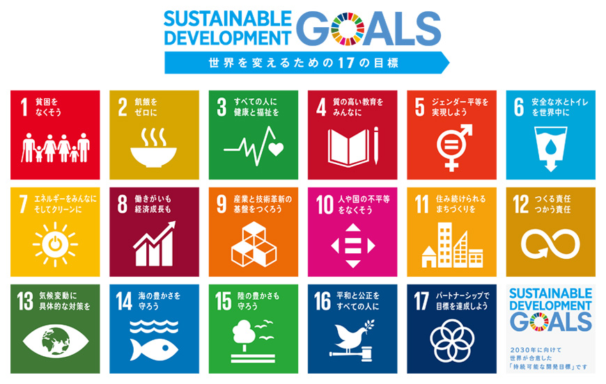 SDGｓ（持続可能な開発目標）