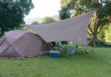 四万十川　カヌー館でキャンプ