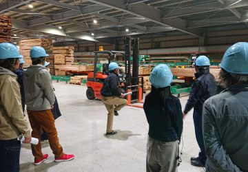 工場見学弾丸ツアーin岡山｜その③銘建工業CLT工場・本社新社屋