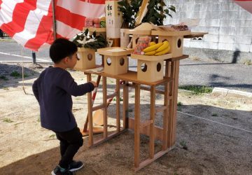 3月はイベント盛りだくさんでした　山越町で地鎮祭