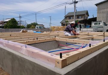 高性能住宅　山越町・下三谷の家　現場レポート