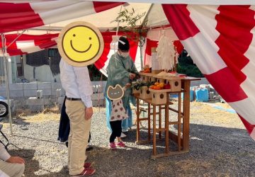 「（仮）此花町パッシブハウス」地鎮祭を行いました