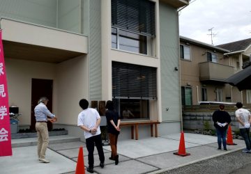 「(仮）此花町パッシブハウス」完成見学会、ご来場頂きましてありがとうございました！