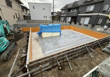 中村エコハウス　工事着工しました