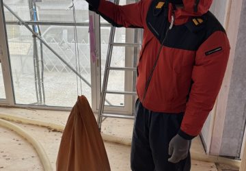 久米窪田エコハウス　進捗状況