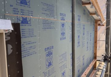 東垣生エコハウス　進捗状況
